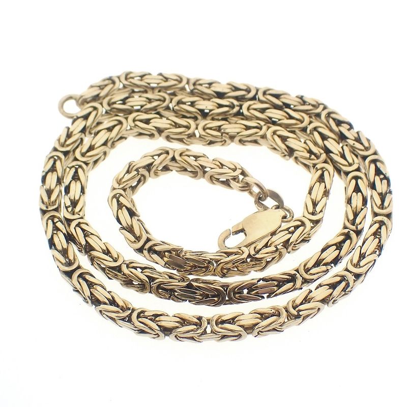 Image 5 of 9 carat square king chain