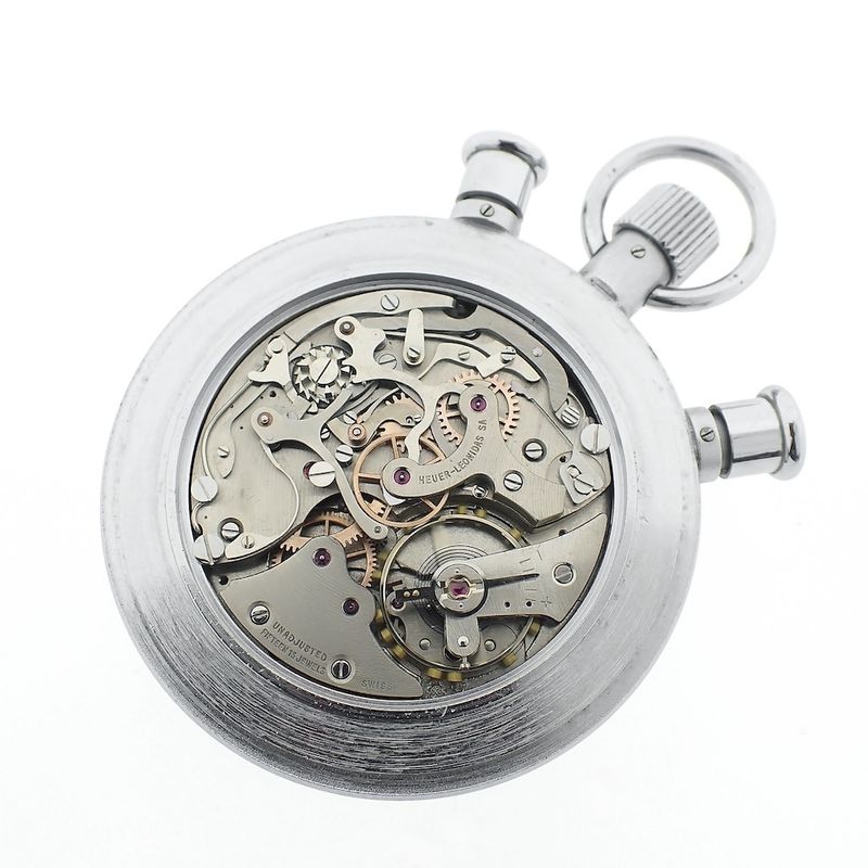 Image 5 of Heuer Rattrapante/Split-Seconds Stopwatch; Vintage stopwatch/timer