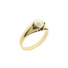 Image 1 of 8 carat ring with pearl