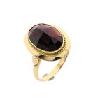 Image 1 of Vintage Gold Ring with Garnet