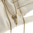 Image 10 of Gold link chain with fixed pendant