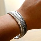 Image 11 of Vintage White Gold Link Bracelet | 19 cm