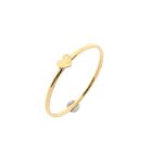 Image 1 of Gold Ring with Heart
