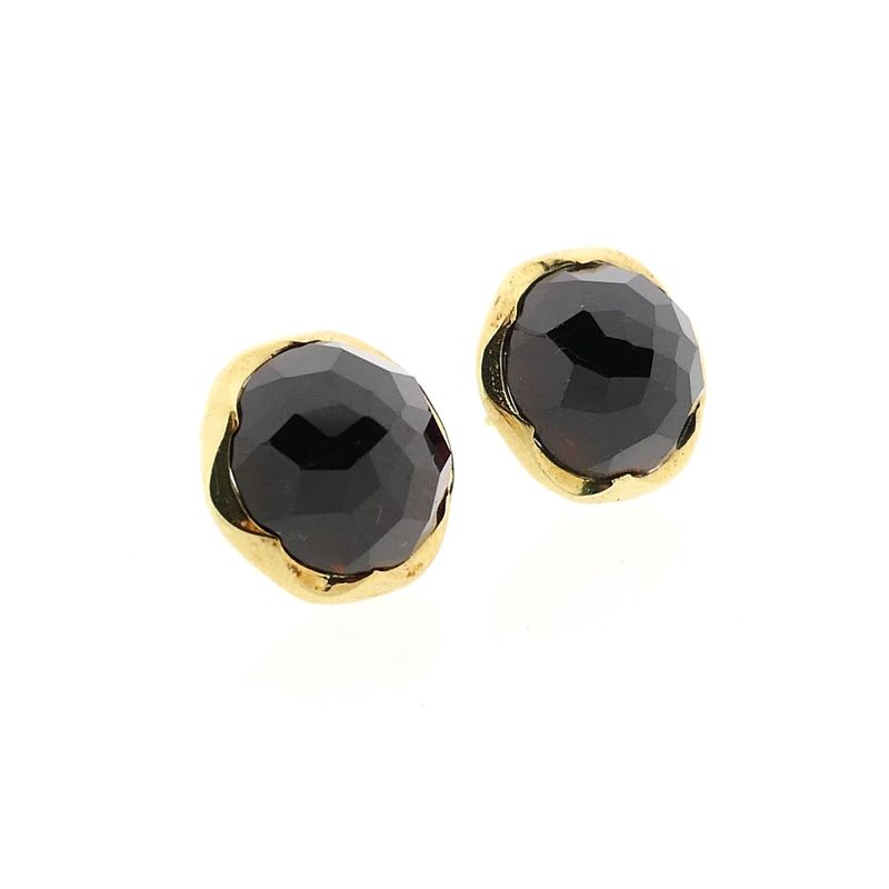 Image 7 of Gold Earrings with Garnet