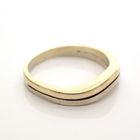 Image 2 of Two-tone gold subtle ring
