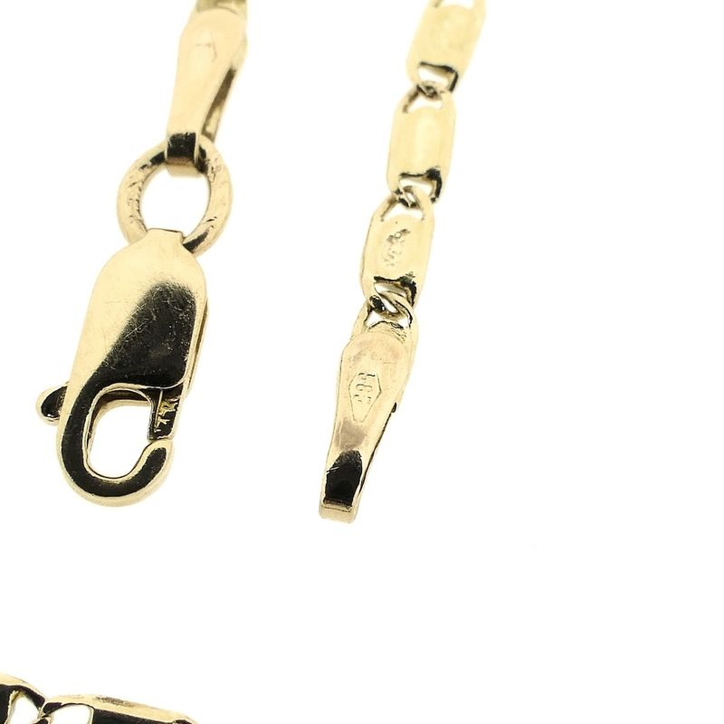 Image 2 of Golden fantasy link chain | 46 cm