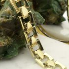 Image 2 of Gold Bismarck link bracelet