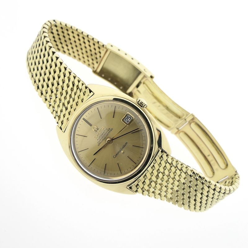 Image 12 of Omega Constellation Automatic Chronometer 168.009; Vintage 14k gold men's watch