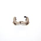 Image 4 of Pandora clip charm; Silver with gold; Daisy