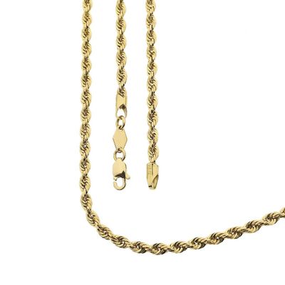 Gold twisted link chain | 45 cm Image 1 of Gold twisted link chain | 45 cm
