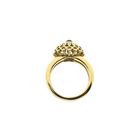 Afbeelding 9 van Vintage gouden ring met toermalijn