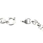 Image 5 of Silver robust jasseron link chain | 44 cm