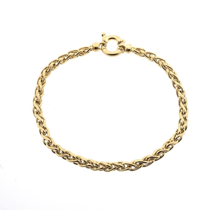 Image 5 of Golden fantasy link bracelet | 19 cm