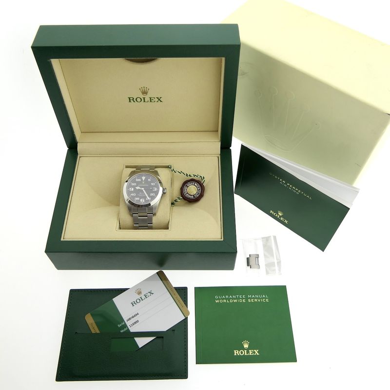 Image 16 of Rolex Airking 116900; Automatic men's watch in full set