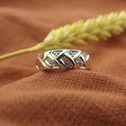 Image 2 of Gold ring with diamonds; 0.045 ct.