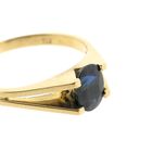 Image 6 of Gold ring with sapphire