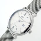 Image 3 of IWC Portofino; Automatic men's watch on Milanese strap