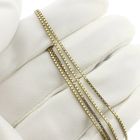 Image 6 of Golden Venetian link chain | 51 cm