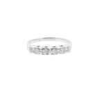 Image 3 of White gold ring with diamond | 0.15 ct.