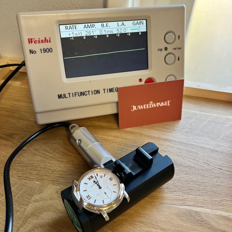 Image 18 of Maurice Lacroix Masterpiece 'Peseux Classic' MP7028; 18k gold/steel men's watch