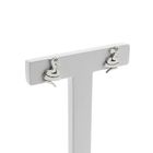 Image 2 of Silver snake stud earrings