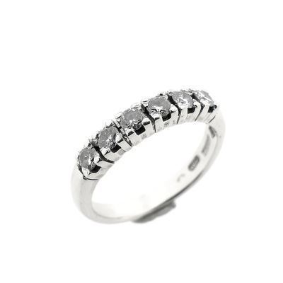 Image 1 of White gold ring with 0.42 ct. diamond | Desiree