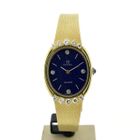 Image 7 of Omega Deville; 18k gold watch with lapis lazuli dial and diamonds