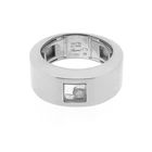 Image 5 of White gold Chopard Happy Diamonds ring; 0.05 ct.