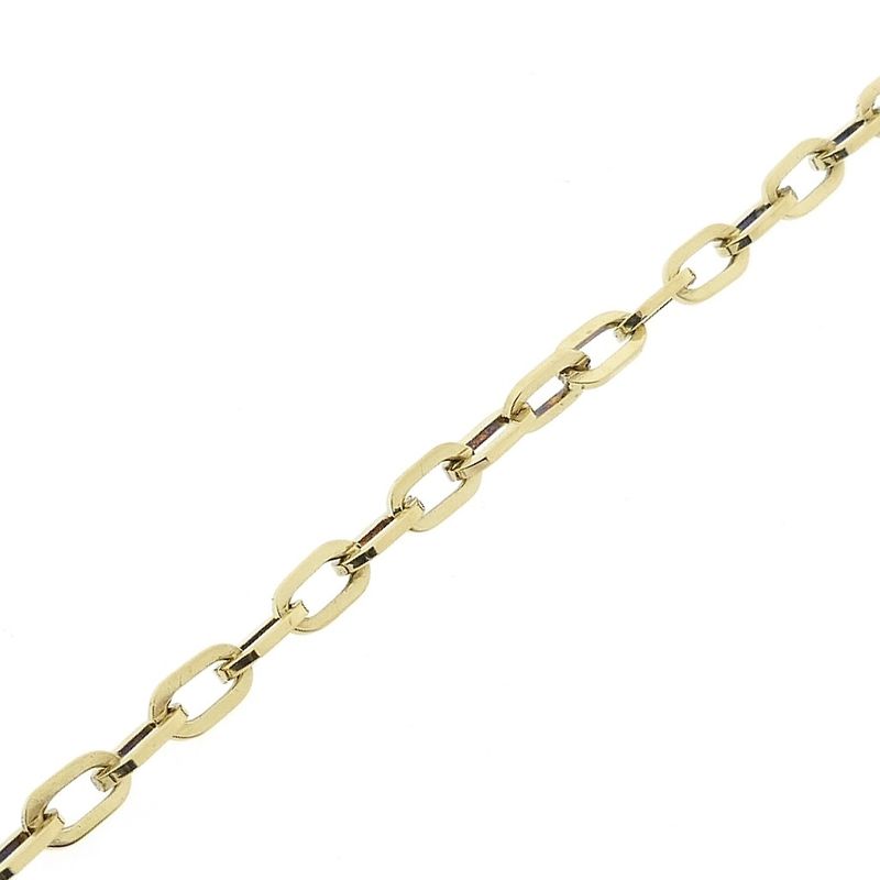 Image 8 of Gold anchor link bracelet | 20 cm