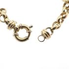 Image 5 of Gold jasseron link bracelet | 22 cm