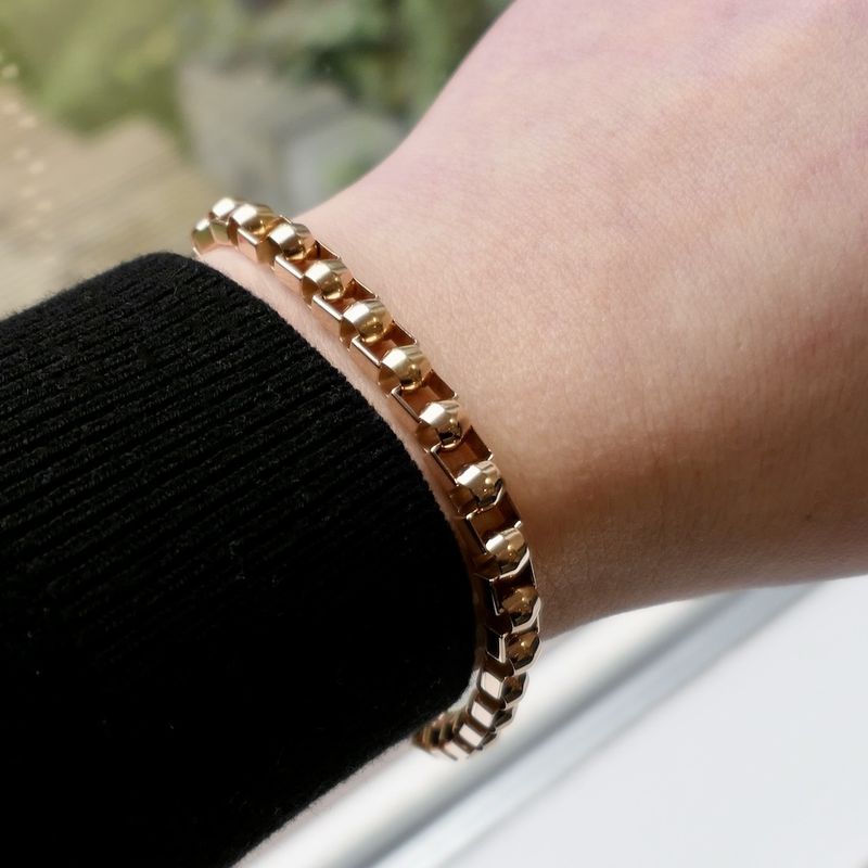 Image 6 of Rose gold fantasy link bracelet