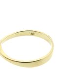 Image 7 of Gold V-shaped ring with zirconia