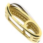 Image 5 of Two-tone gold pendant with diamonds | 0.11 ct.