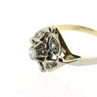 Image 5 of Antique gold ring with rose-cut diamonds | 0.06 ct.
