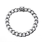 Image 1 of Silver gourmet link bracelet | 20.5 cm