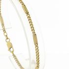 Image 3 of Gold gourmet link bracelet