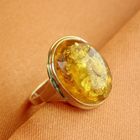 Image 10 of Gold ring with amber | Vintage