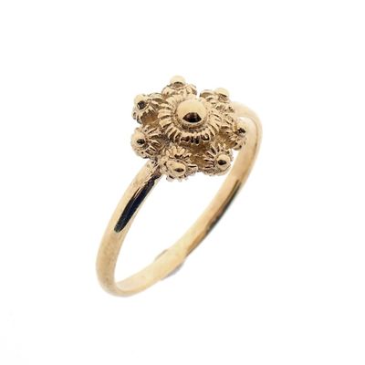 Image 1 of Gold ring with Zeeland button