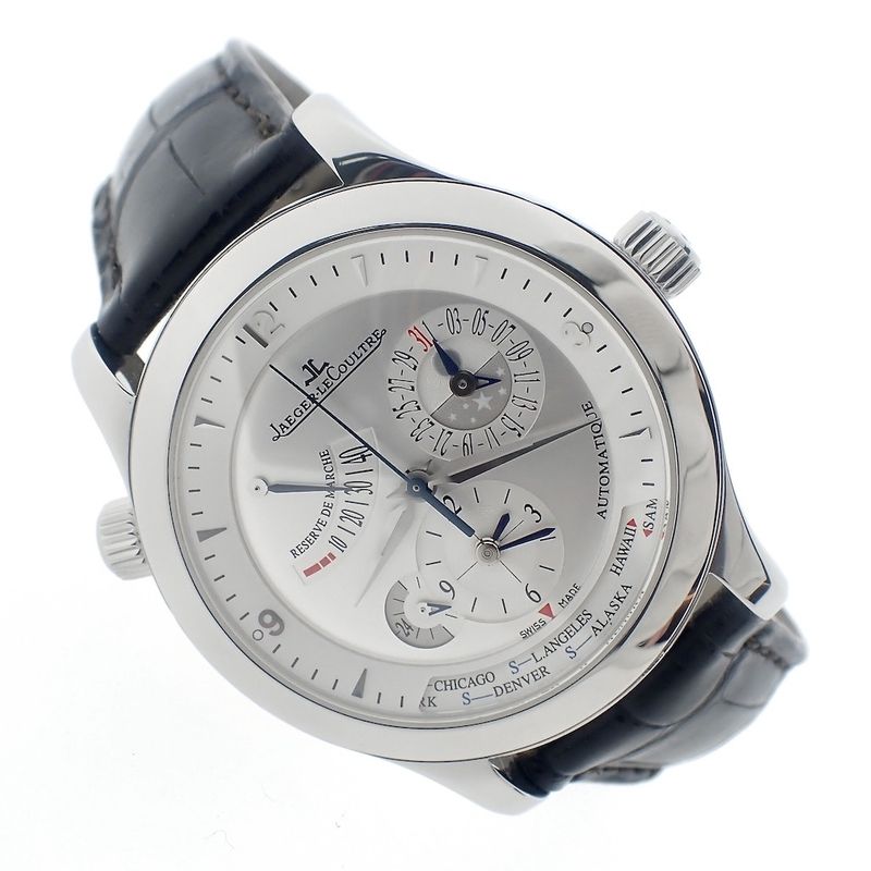 Image 1 of Jaeger LeCoultre Master Geograpic; GMT Manufacture watch