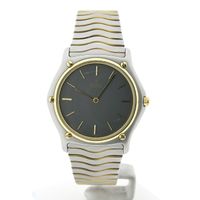 Ebel Classic Wave 181903; 18k gold/steel watch