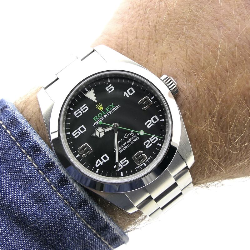 Image 10 of Rolex Airking 116900; Automatic men's watch