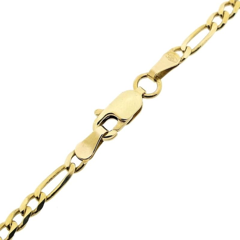 Image 5 of Golden Figaro link chain