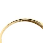 Afbeelding 8 van Gouden solitair ring met zirconia