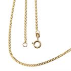 Image 1 of Gold gourmet link chain | 45 cm