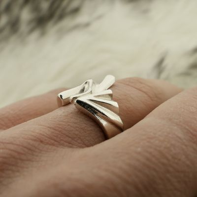 Image 2 of Silver ring Space Age Carina | Lapponia