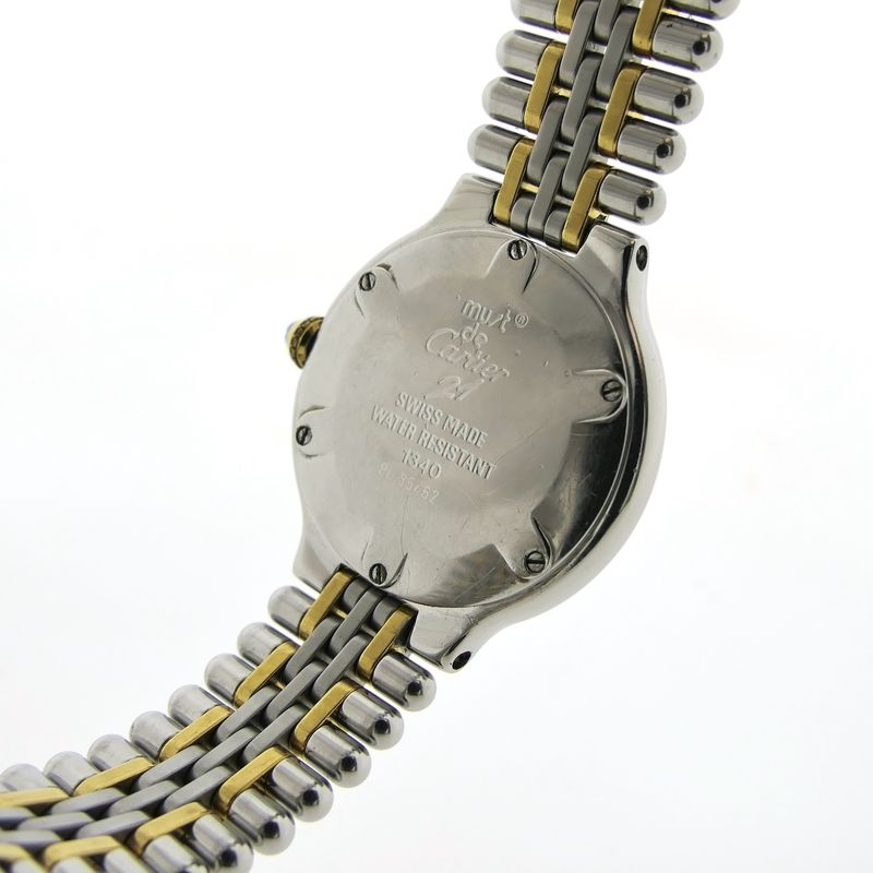 Image 9 of Cartier Must 21; Bi-color women's watch