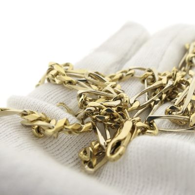 Image 2 of 18K Gold Figaro Chain | 70.5 cm