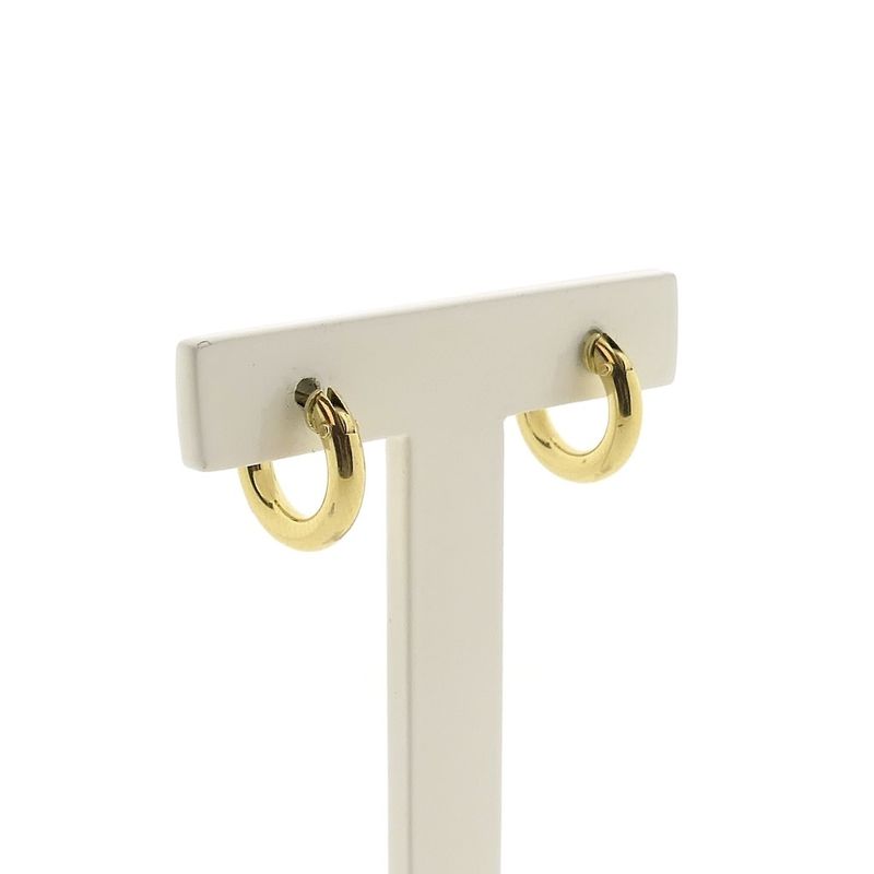 Image 3 of Gold earrings | Ø 14.5 mm