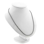 Image 3 of White Gold Fantasy Link Necklace