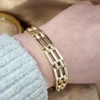 Image 8 of Golden fantasy link bracelet